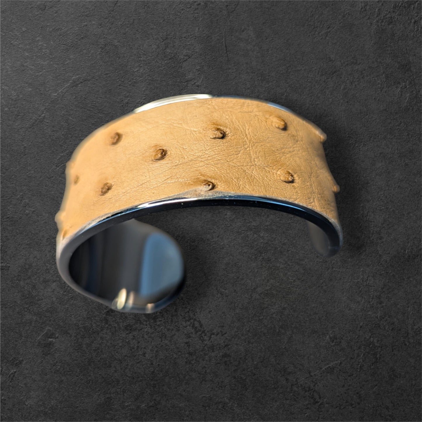 Bracelet Manchette AUTRUCHE