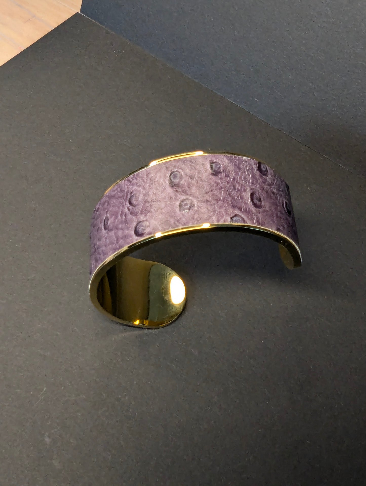 Bracelet Manchette AUTRUCHE