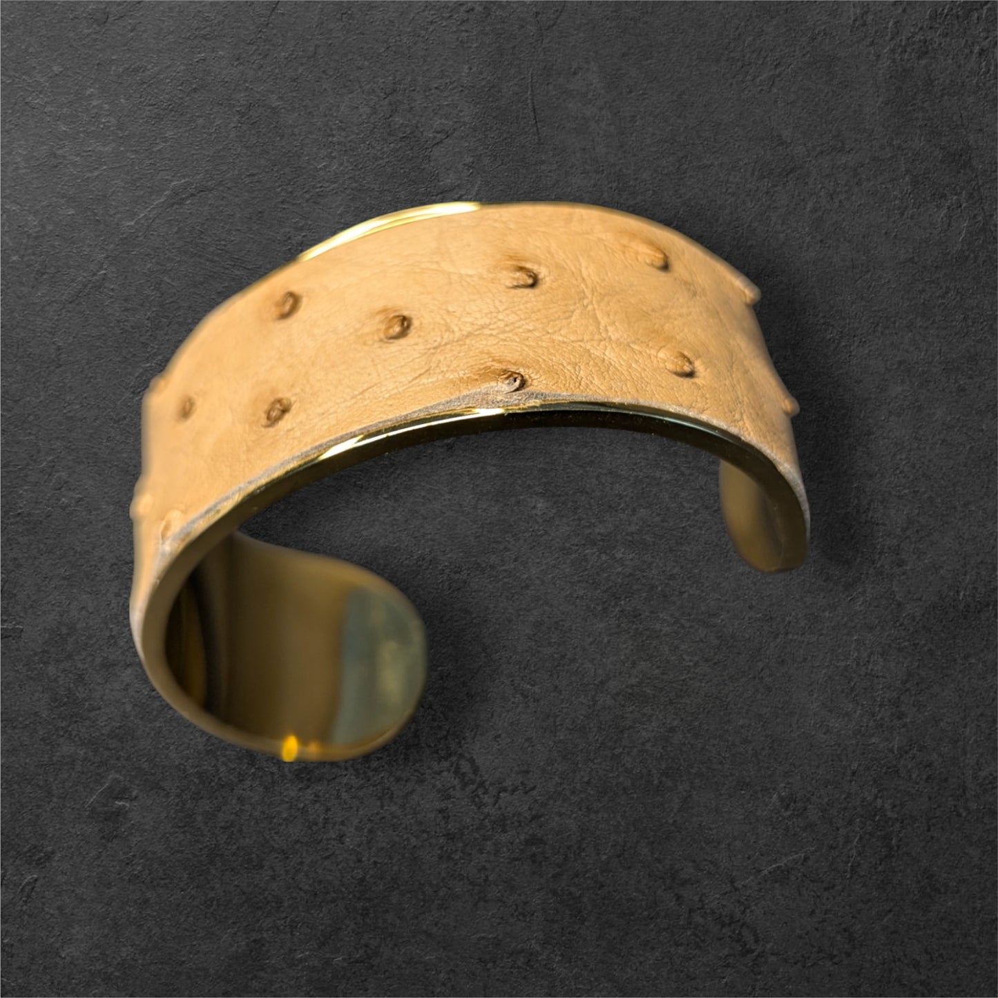 Bracelet Manchette AUTRUCHE