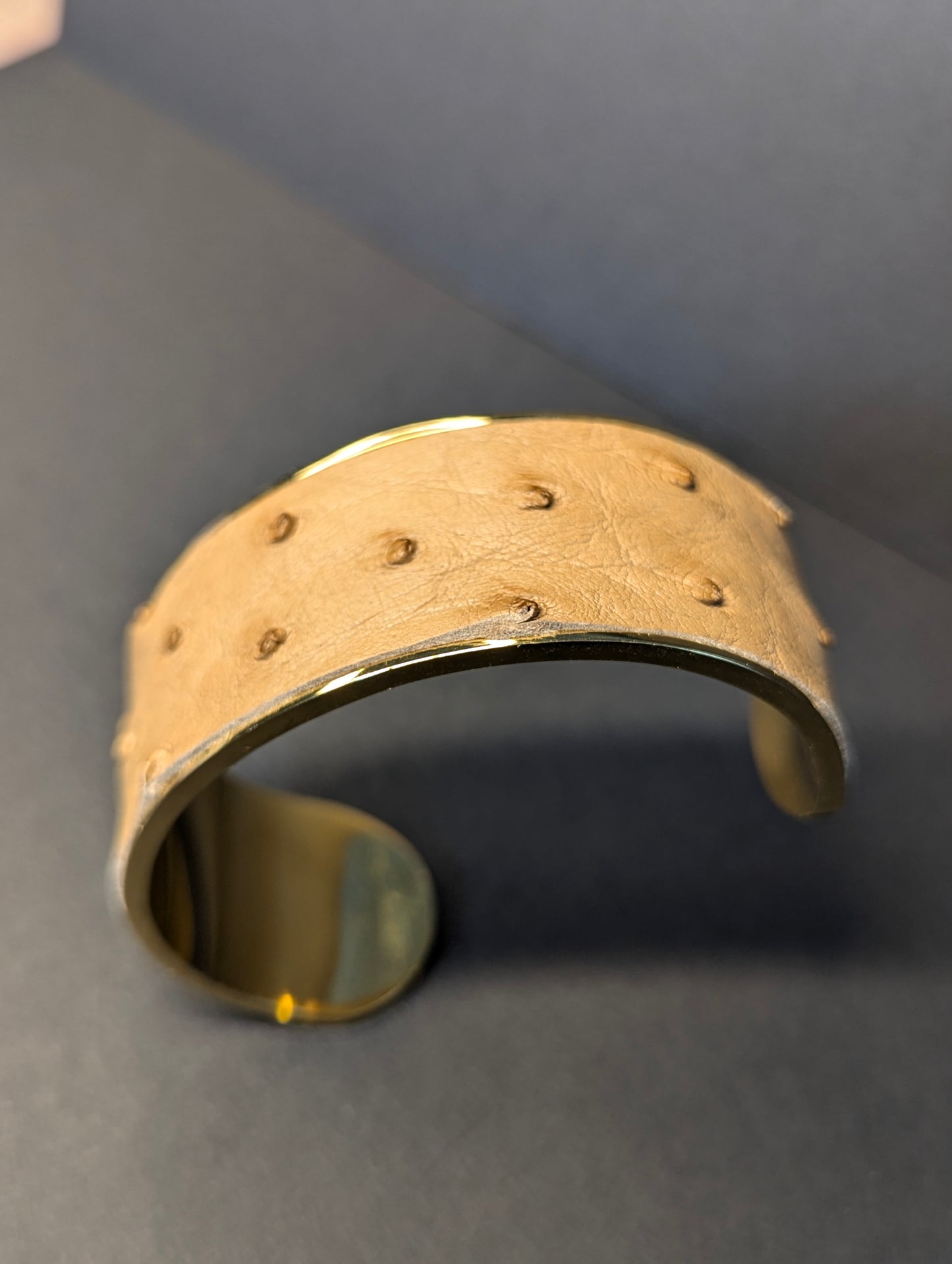 Bracelet Manchette AUTRUCHE