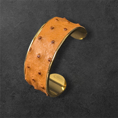 Bracelet Manchette AUTRUCHE