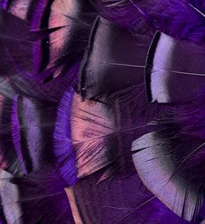 Abat-jour Conique en plumes de DINDON BRONZÉ