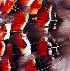 Abat-jour Conique en plumes de FAISAN LADY HAMERST