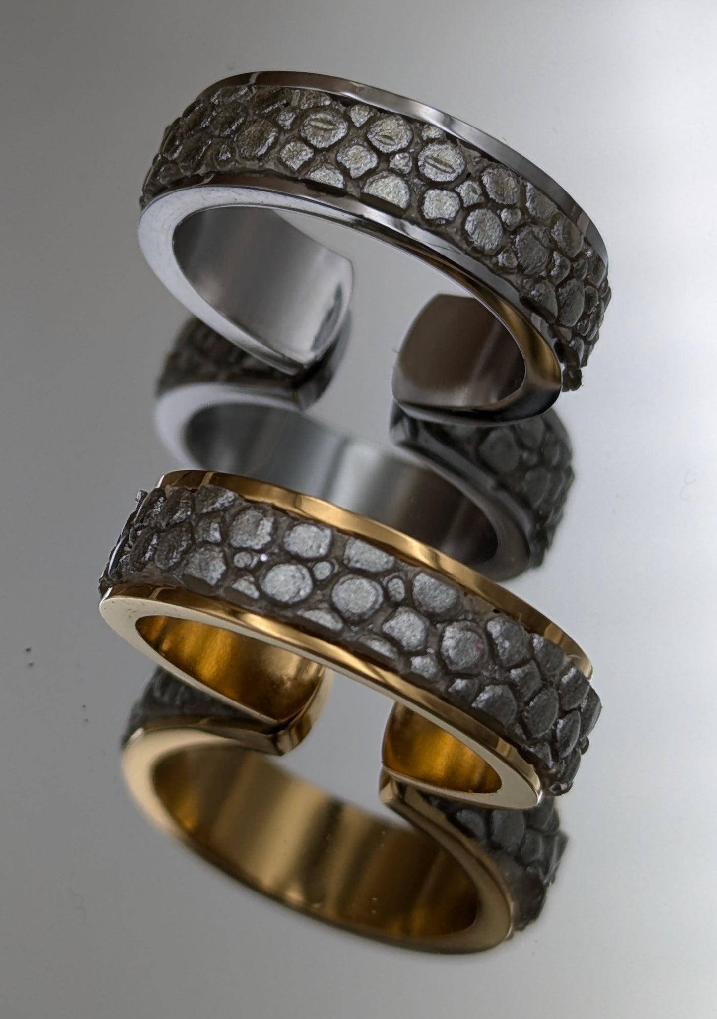 Bague anneau ouvert GALUCHAT