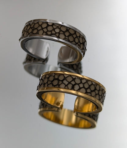 Bague anneau ouvert GALUCHAT