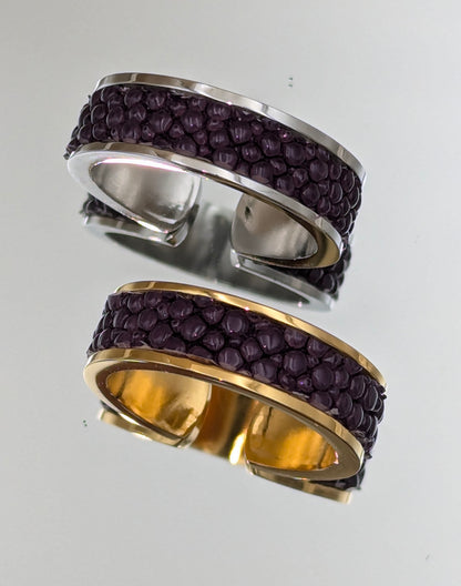 Bague anneau ouvert GALUCHAT