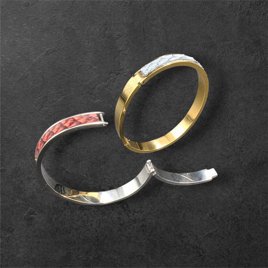 Bracelet Jonc SAUMON