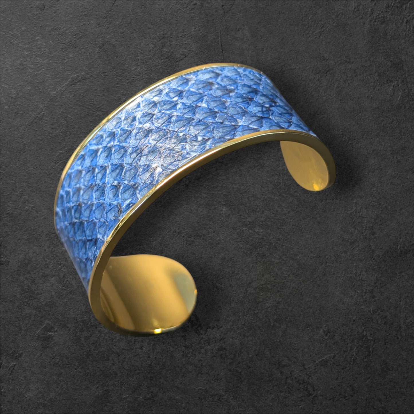 Bracelet Manchette SAUMON