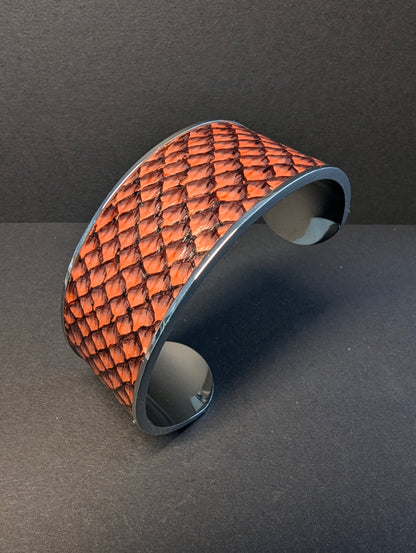 Bracelet Manchette SAUMON