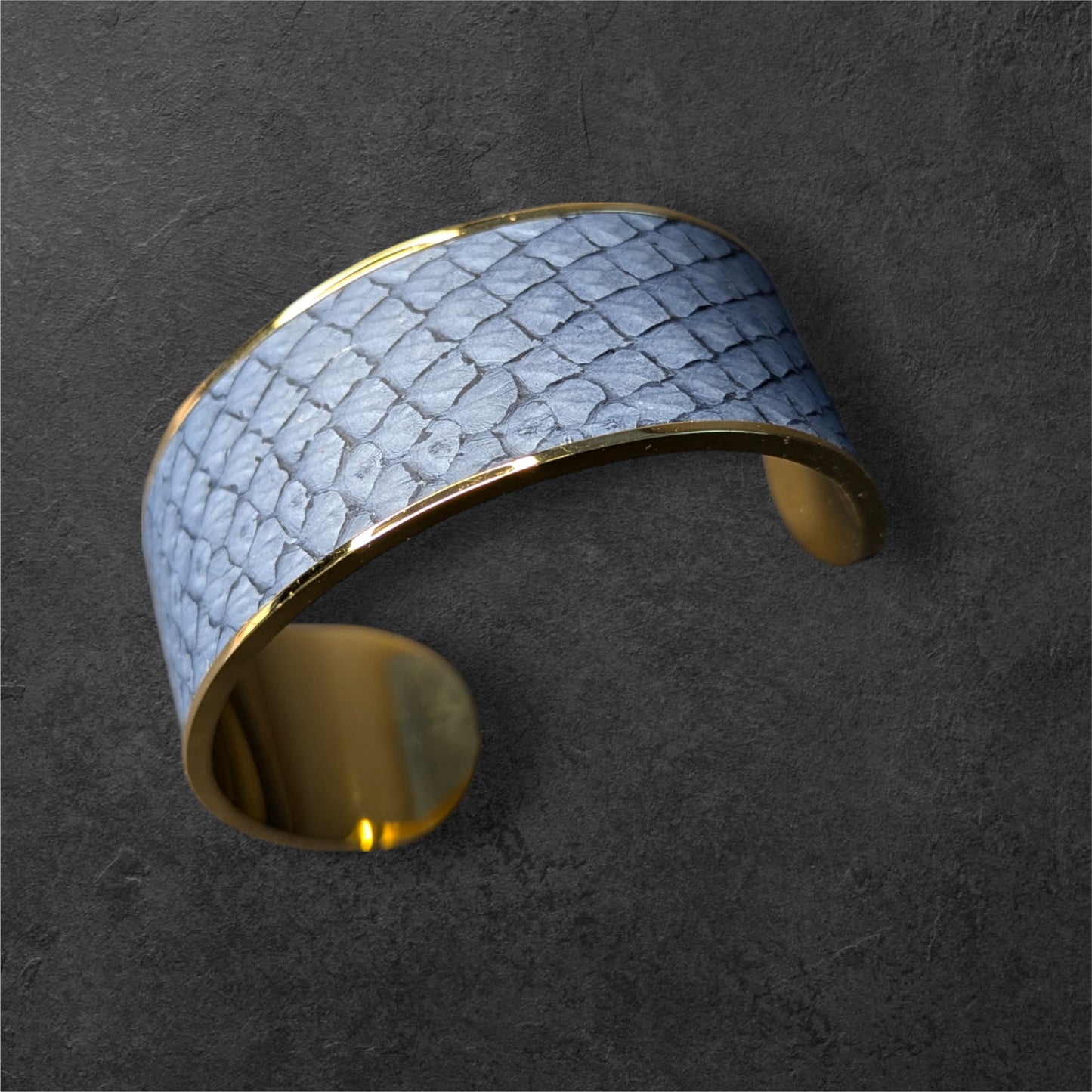 Bracelet Manchette SAUMON