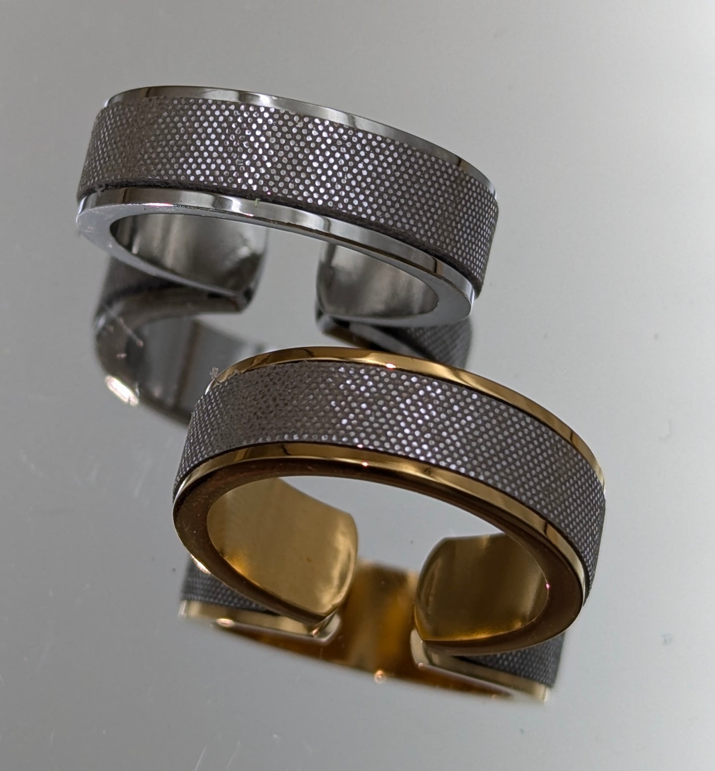 Bague anneau ouvert VEAU