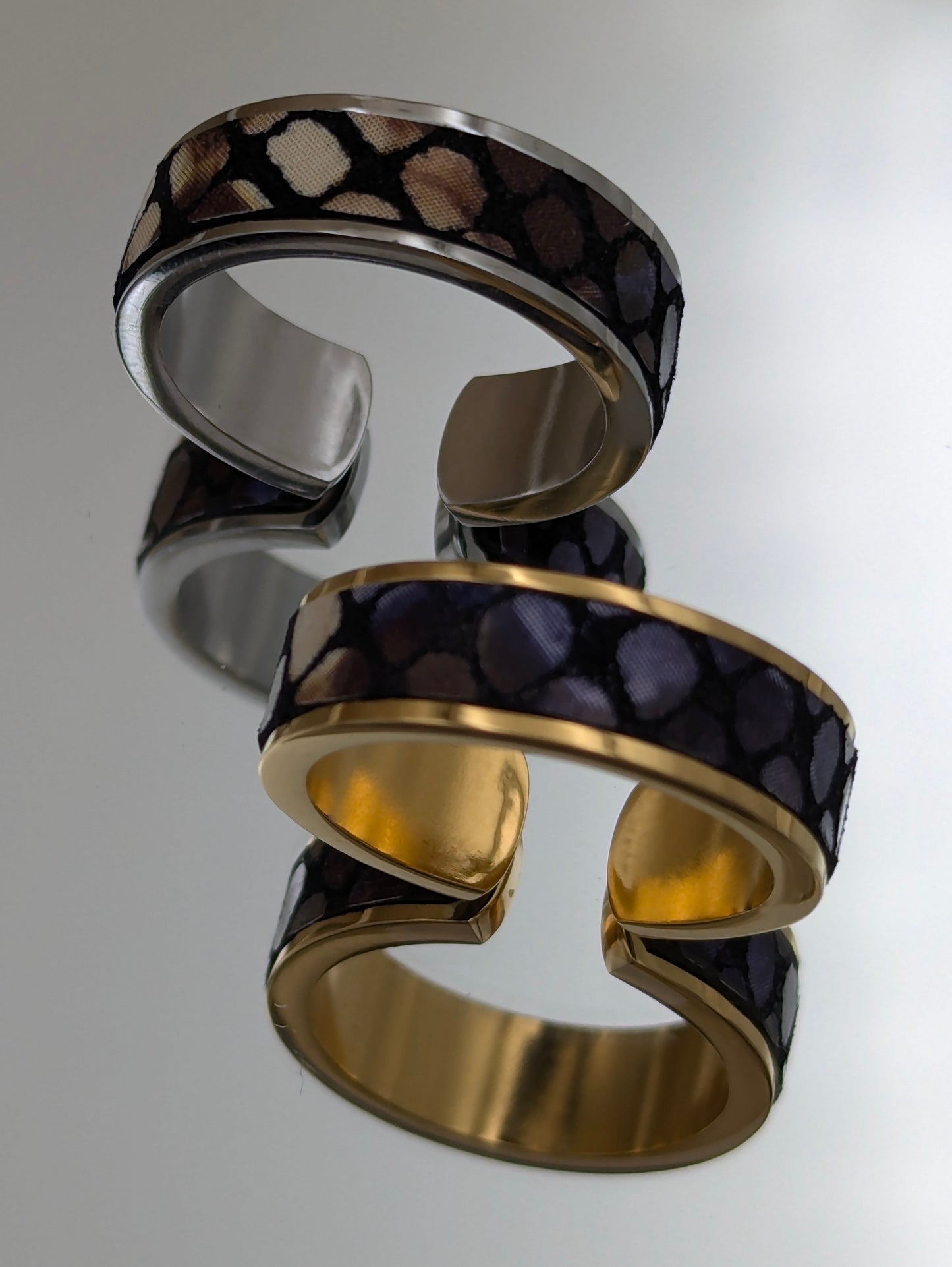 Bague anneau ouvert VEAU